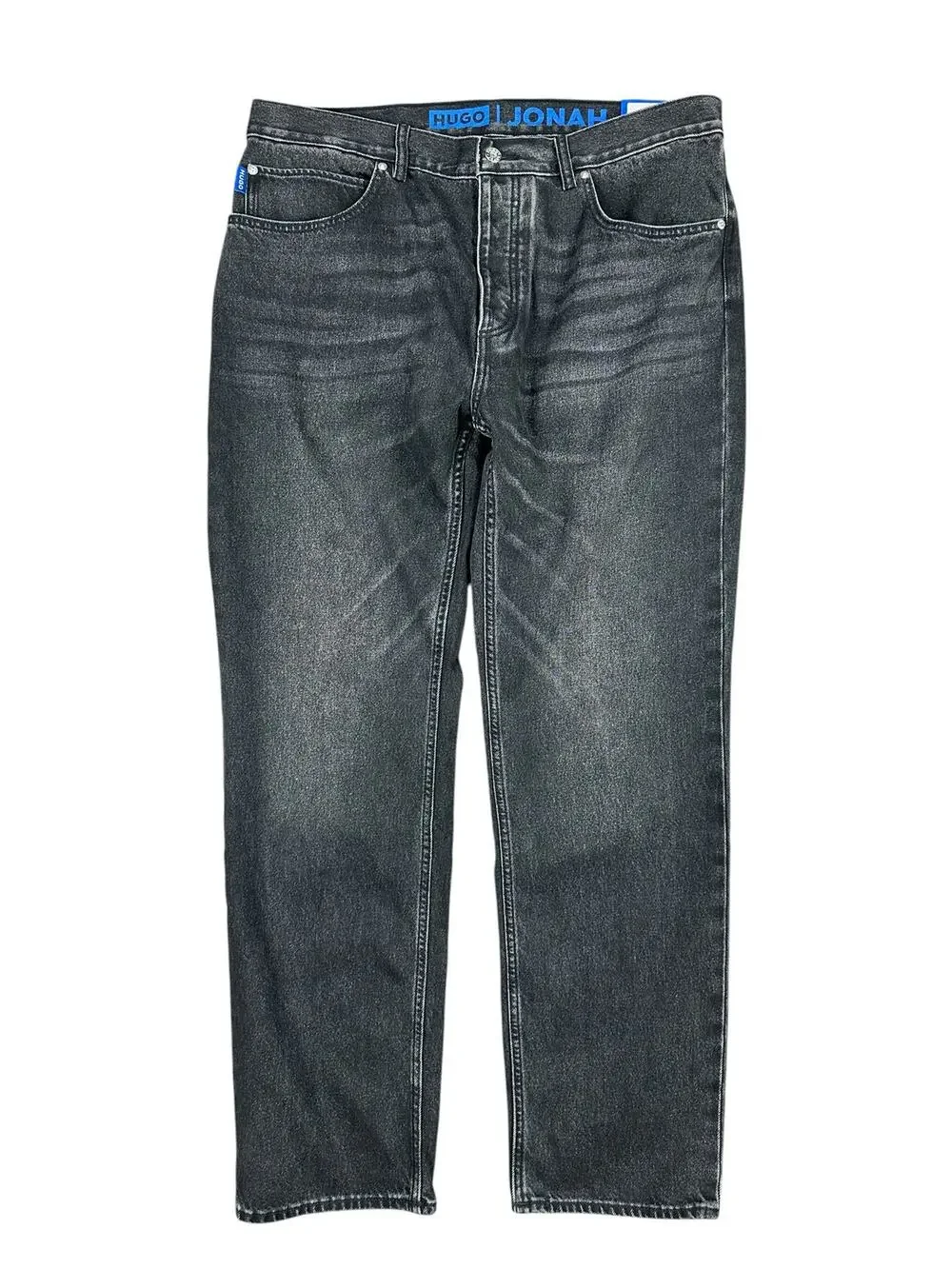 HUGO Jonah Regular Straight Jeans Black NWT — Size 36x32